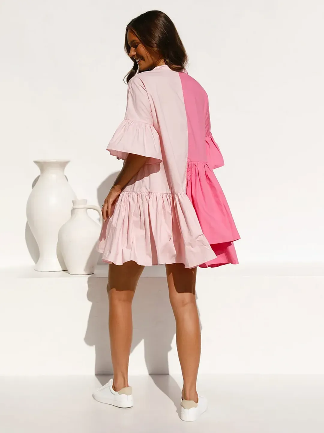 Bold & Baby Cotton Shirt Dress