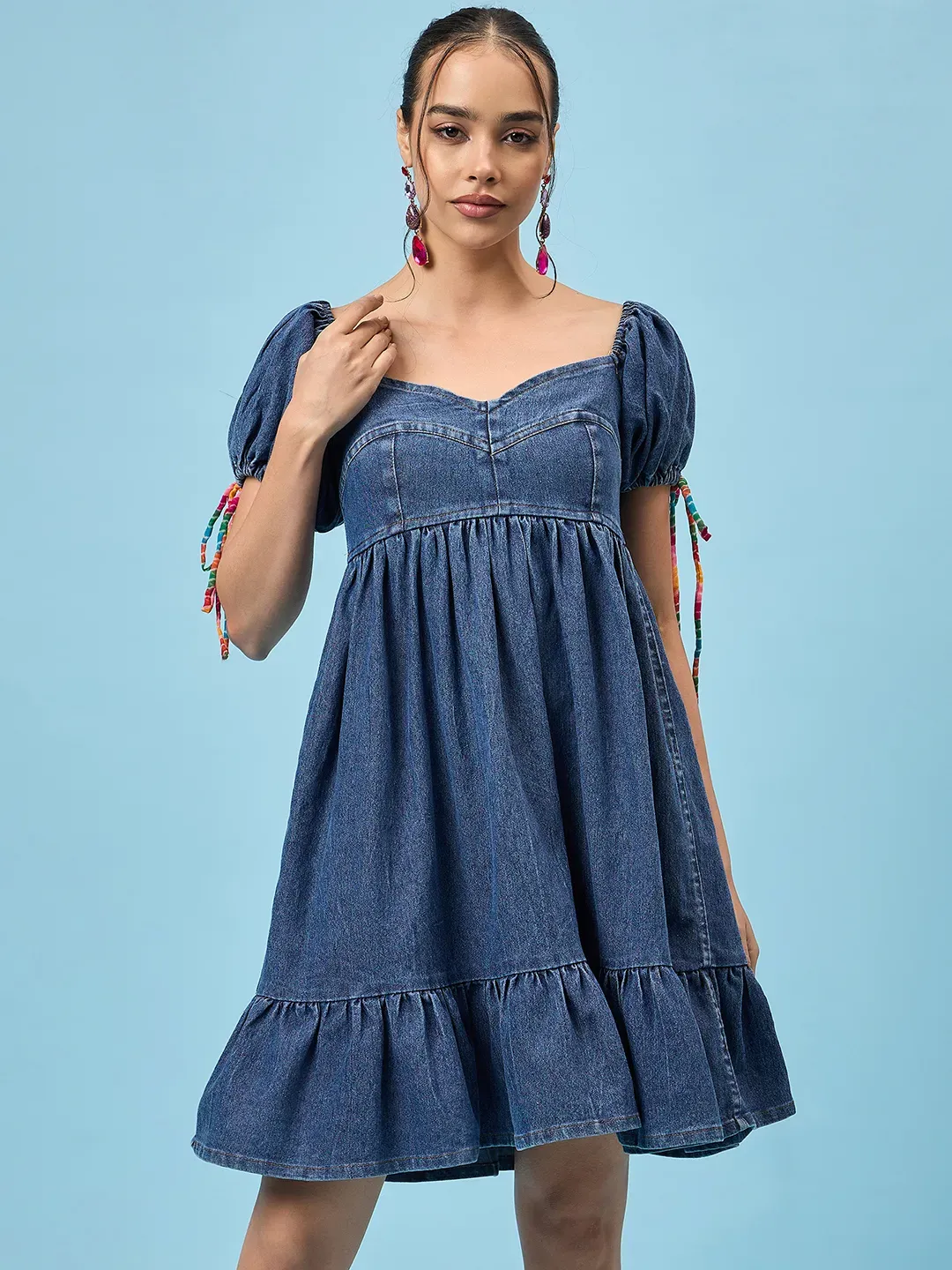 Midnight Muse Denim Dress