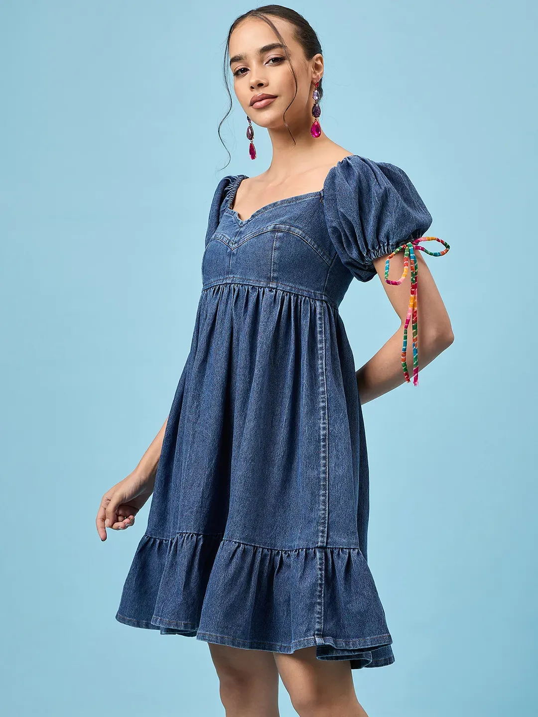 Midnight Muse Denim Dress