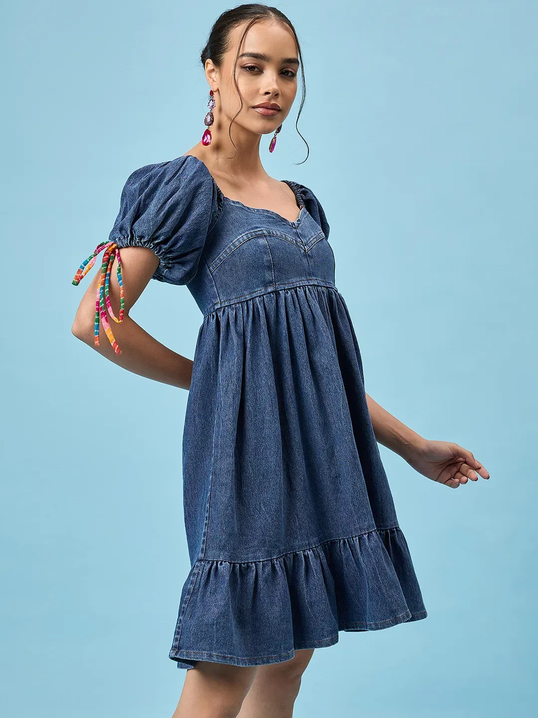 Midnight Muse Denim Dress