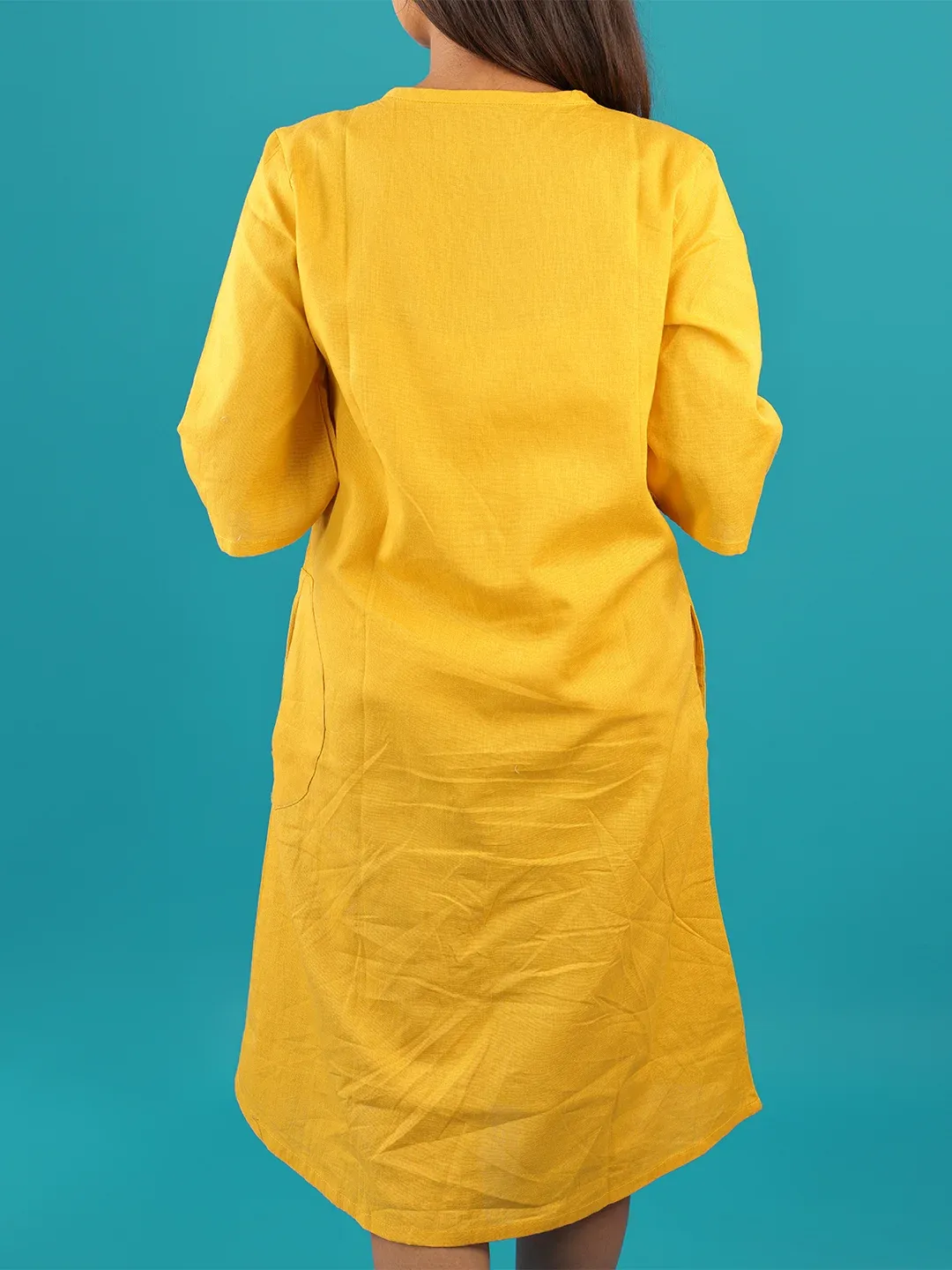 Mustard Melody Masterpiece Dress