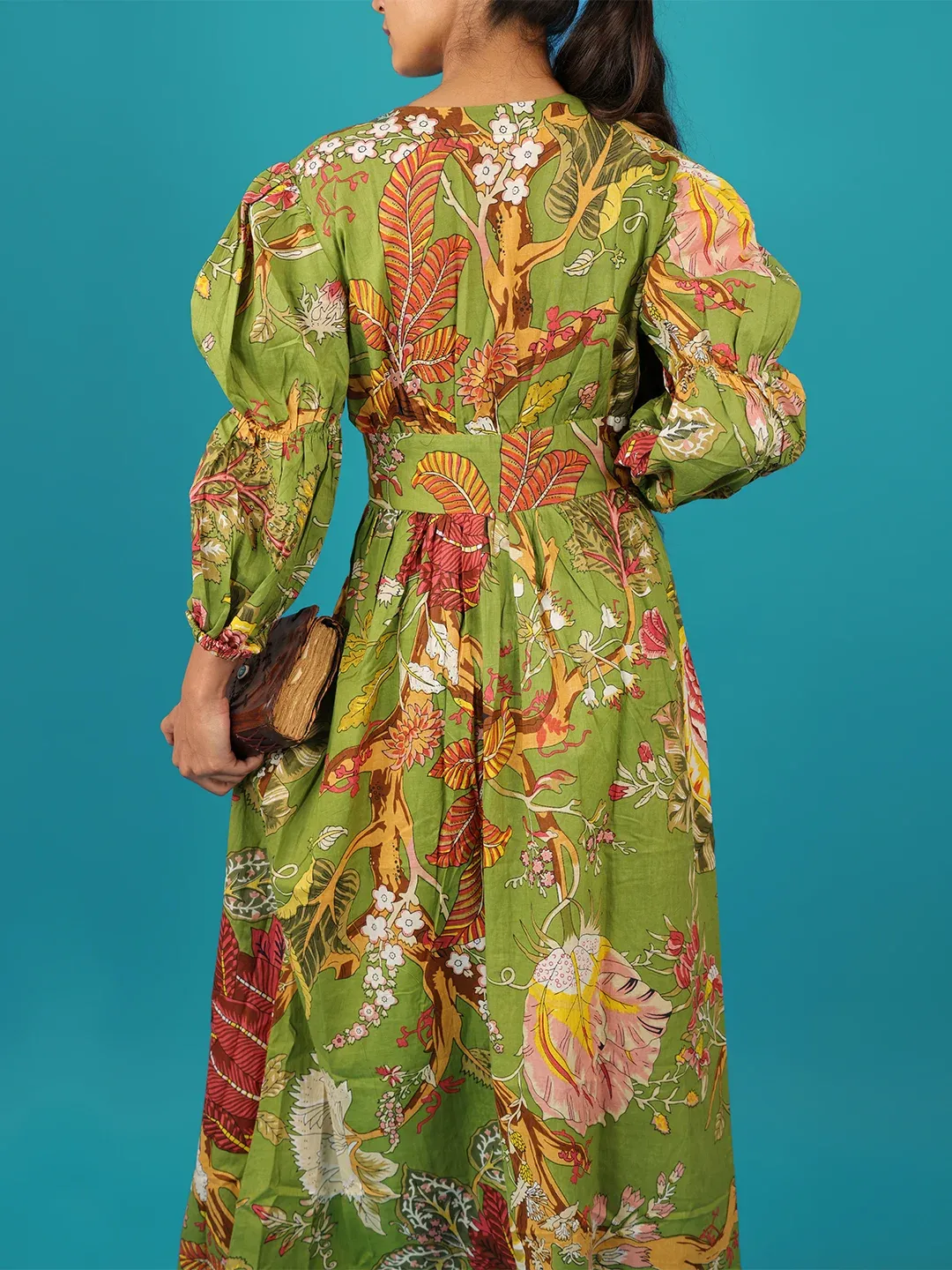 Pistachio Green Springtime Spice A-Line Dress