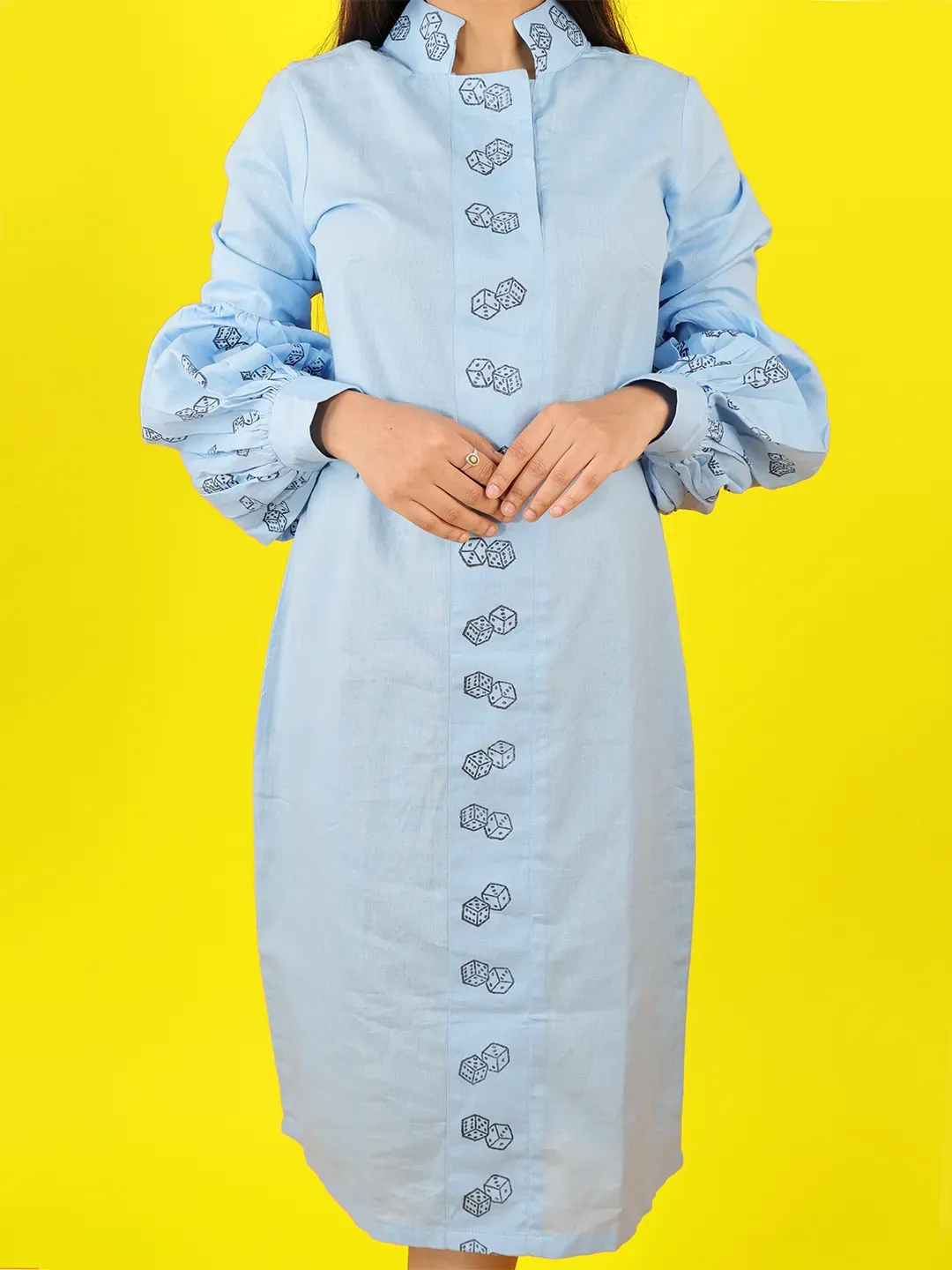 Roll The Dice Midi Dress