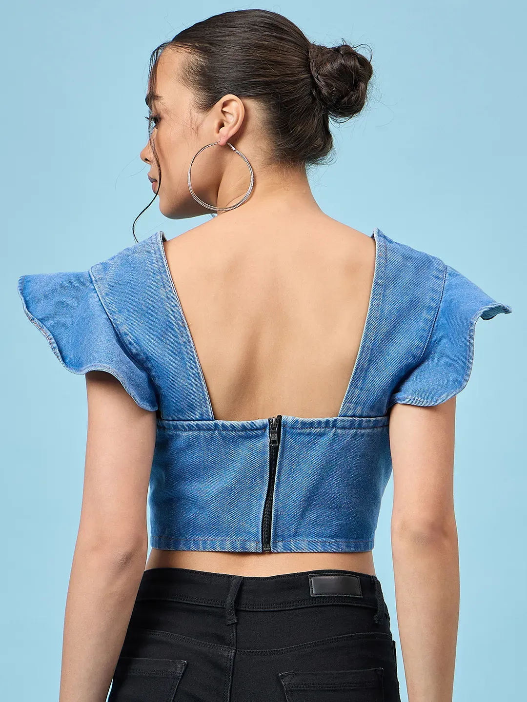 Blue Horizon Flared Top