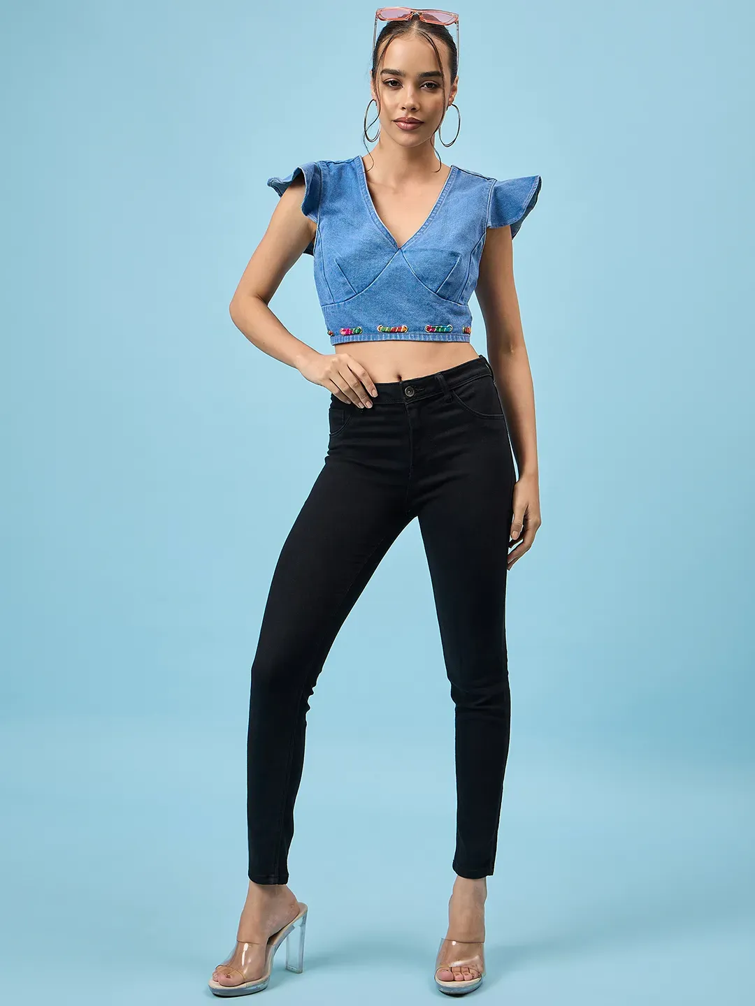 Blue Horizon Flared Top