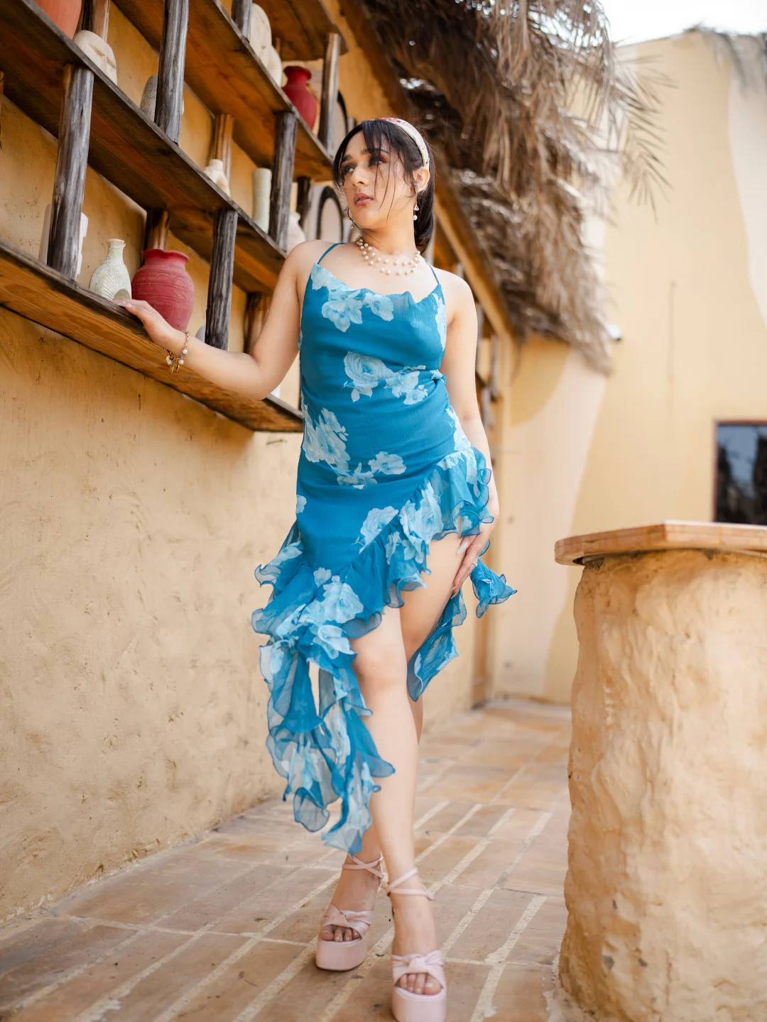 Floral Tulle Dress