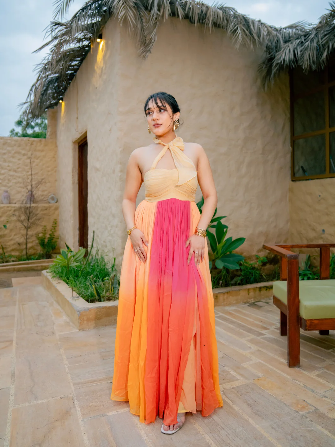 Gathered Tulle Dress (Exclusive)