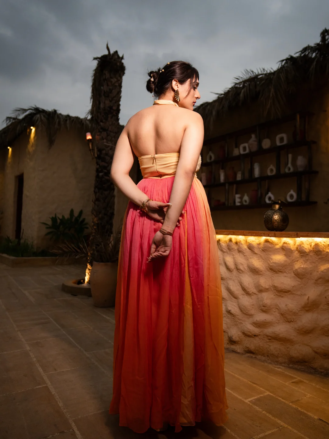 Gathered Tulle Dress (Exclusive)